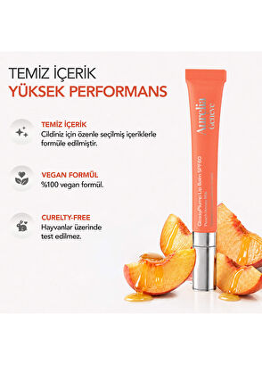 Aurelia Genève Glossy Plump Lip Balm SPF50 - Peach Honey Milk - 9