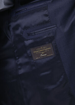 Drop 7 Lacivert Yün Takım Elbise - Görsel 12