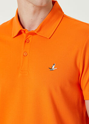 Beymen Club Comfort Fit Turuncu Polo Yaka T-shirt - 6