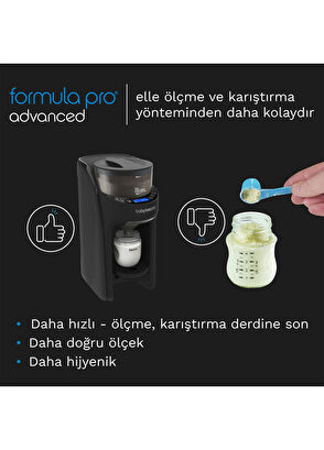 Baby Brezza Formula Pro Advanced Siyah Otomatik Mama Hazırlama Makinesi - 6