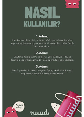 Nuud Ardıç x Nane Doğal Kokulu Stick Deodorant 45 gr - 6
