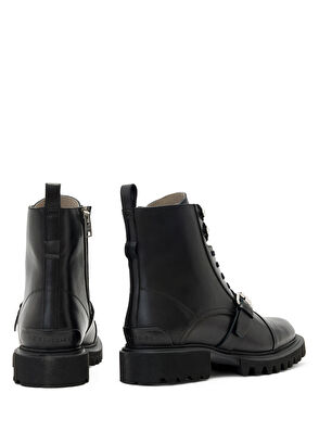 Tori Siyah Kemer Detaylı Deri Bot - Görsel 4