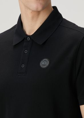 Canada Goose Beckley Siyah Polo Yaka T-shirt - 5
