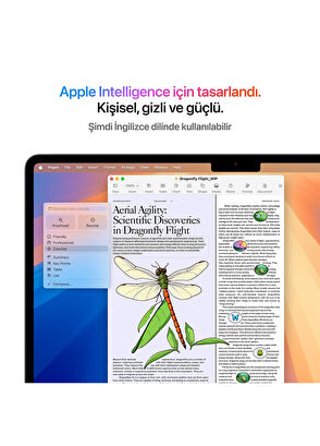 Apple MacBook Air 13" M4 Çip 10 Çekirdekli CPU 8 Çekirdekli GPU 16GB Bellek 256GB SSD Gümüş Laptop MW0W3TU/A - 7