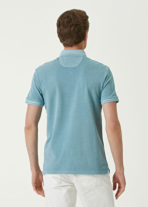 Beymen Club Slim Fit Petrol Pike T-shirt - 4