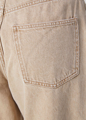 Beymen Club Tapered Fit Bej Jean Pantolon - 5