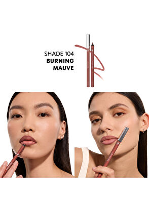 Yves Saint Laurent Lovenude Kiss Shaper Lip Pencil 104 Burning Mauve - 4