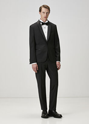 Beymen Club Black Wool Tuxedo - 3
