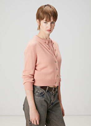 Beymen Club Salmon Cashmere Blend Cardigan - 4