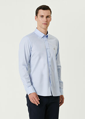 Beymen Club Slim Fit Mavi Gömlek - 3