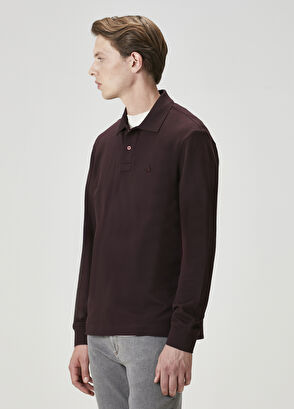 Beymen Club Comfort Fit Mürdüm Polo Yaka Sweatshirt - 4