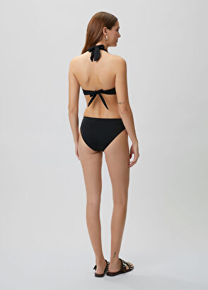 Beymen Club Black gold chain detailed swimsuit - 7