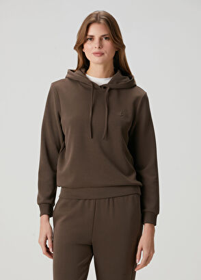Beymen Club Brown Hooded Sweatshirt - 3