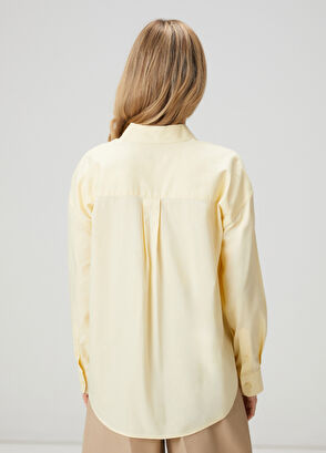 Beymen Club Clubby Yellow Oxford Shirt - 5