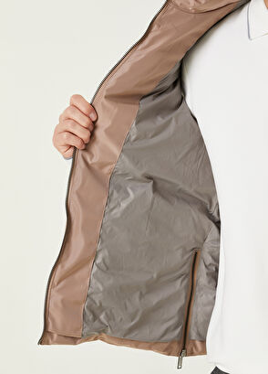 Beymen Club Bej Kapüşonlu Puff Yelek - 9