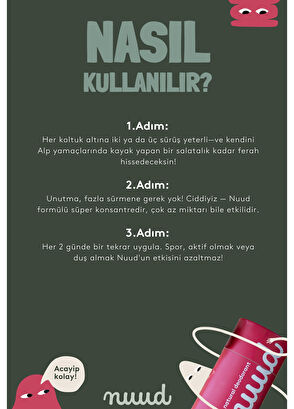 Nuud The Stick Doğal Stick Deodorant 45 gr - 6
