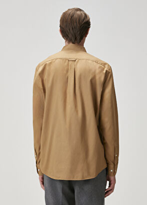 Beymen Club Comfort Fit Deve Tüyü Gabardin Doku Gömlek - 5