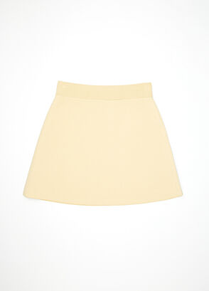 Beymen Club Cream Mini Knit Skirt - 9