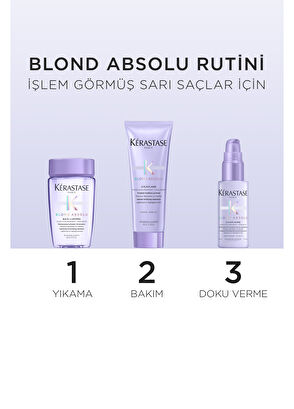 Kerastase Blond Absolu Parlaklık Veren Saç Bakım Seti - 3