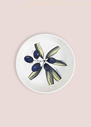 The Mia Olivos Desenli Seramik Salata Kasesi - 8