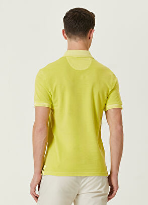 Beymen Club Slim Fit Yellow Polo Collar T-shirt - 5