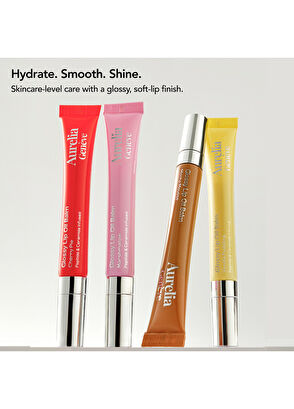 Aurelia Genève Mocha Mousse Glossy Lip Oil Balm - 12