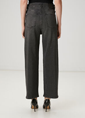 Beymen Club Koyu Gri Taşlı Jean Pantolon - 5