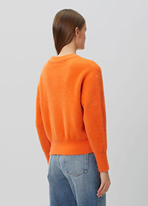 Beymen Club Baby Pink Soft Touch Furry Sweater - 4