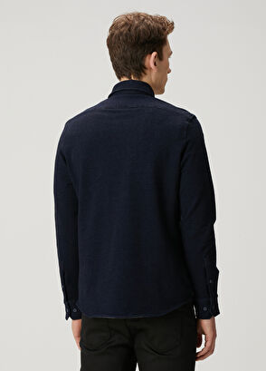 Beymen Club Comfort Fit Lacivert Gömlek - 4