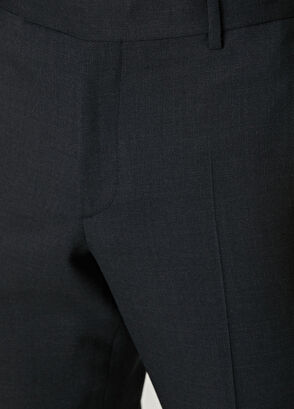 Antrasit Yün Takım Elbise - Görsel 11