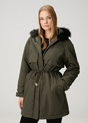 Beymen Club Khaki Hooded Jacket - 4