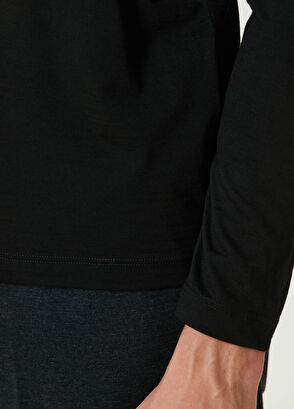 Maurizio Baldassari Black Long Sleeve Wool T-shirt - 6