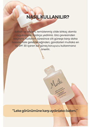 Mar'le Brightening Arbutin Leke Karşıtı Arbutin Cilt Serumu 30 ml - 5