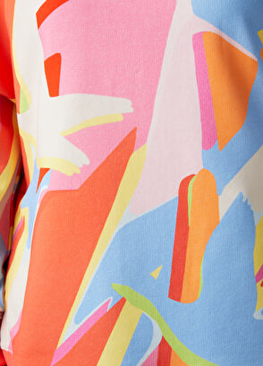 Beymen Club Çok Renkli Kuş Desenli Sweatshirt - 6