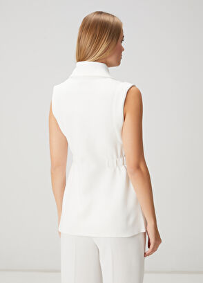 Beymen Club Ekru Yelek - 5