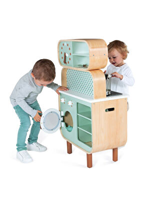 JANOD Double-Sided Wooden 8-Piece Cooker Reverso - 5
