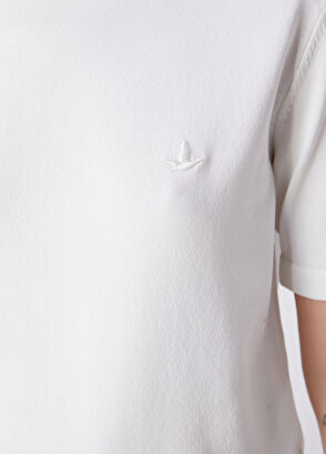 Beymen Club Off-White Short Sleeve Sweater - 8