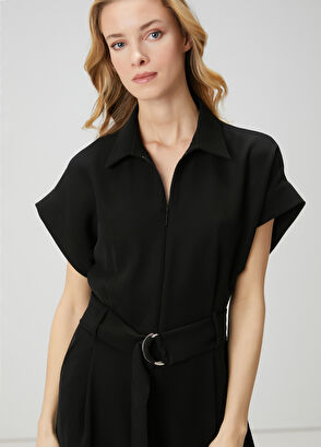 Beymen Club Siyah Kemerli Tulum - 4