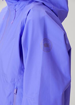 Horizon Lila Kapüşonlu Yağmurluk - Görsel 6