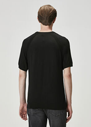 Beymen Club Black Short Sleeve Sweater - 5