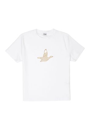 Beymen Club Kırık Beyaz Gold Logolu T-shirt - 4