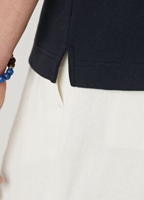 Beymen Club Lacivert Relax Fit Cep Detaylı Interlock T-shirt - 6