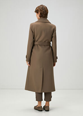 Beymen Club Mink Wool Coat - 5