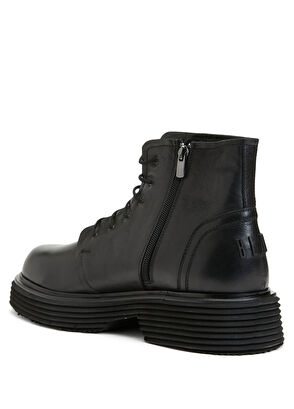 Divarese Siyah Erkek Deri Bot - 3