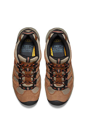 Keen Headout Bison Fossil Orange Waterproof Men's Hiking Shoes - 4