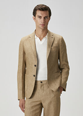 Beymen Club Mink Linen Coat - 3