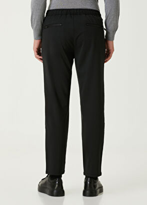 Academia Siyah Beli Kordonlu Pantolon - 3