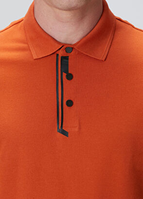 Network N-Tech Turuncu Polo Yaka T-shirt - 6
