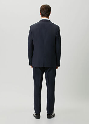 Beymen Club Navy Blue Wool Suit - 5