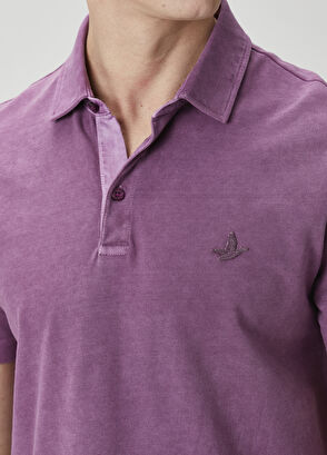 Beymen Club Comfort Fit Purple Polo T-Shirt - 7